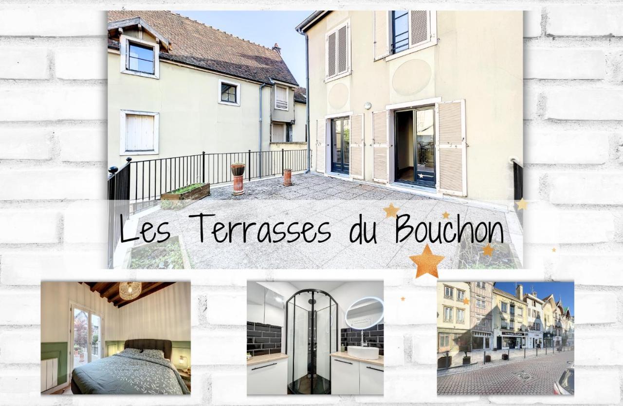 Les Terrasses Du Bouchon Apartment Троа Екстериор снимка
